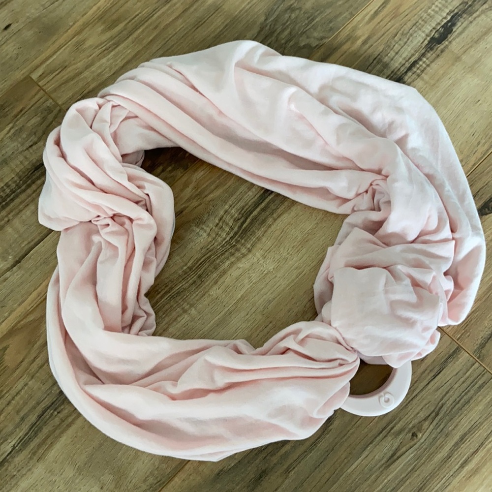 Boppy brand teether scarf.